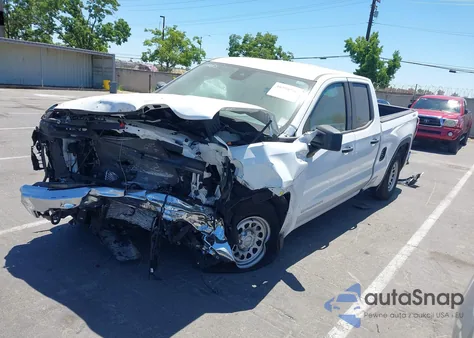 2023 GMC Sierra 1500 Pro z USA, uszkodzony, nr VIN 1GTRUAEK4PZ147696